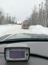 Deux automobilistes épinglés pour excès de vitesse