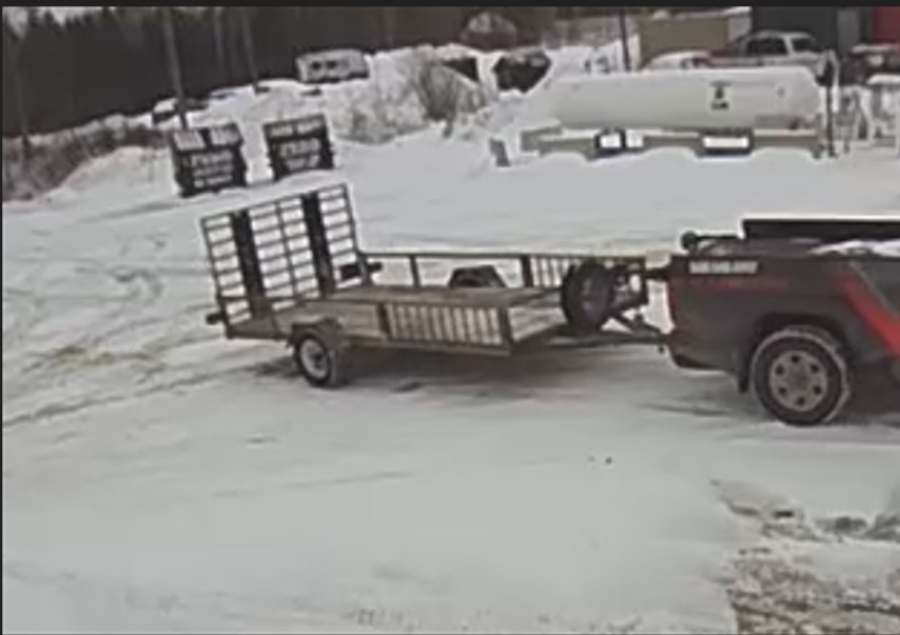 Belle-Baie : vol d’une remorque utilitaire