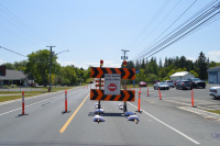 Belle-Baie : la route 134 à Beresford est maintenant fermée à toute circulation