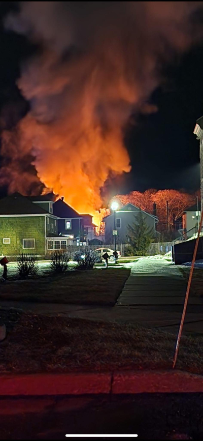 Incendie de r&eacute;sidence &agrave; Bathurst