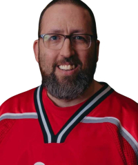 Alain DeGrâce, journaliste sportif