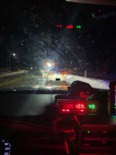 Belle-Baie : un automobiliste &eacute;pingl&eacute; pour haute vitesse