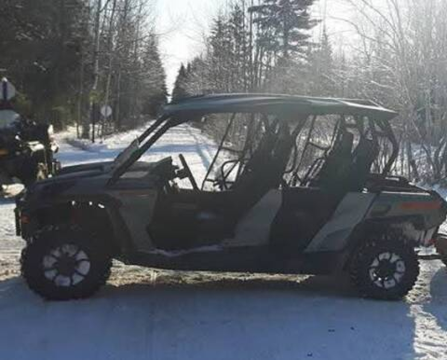 Vol d’un véhicule côte à côte près de Caraquet
